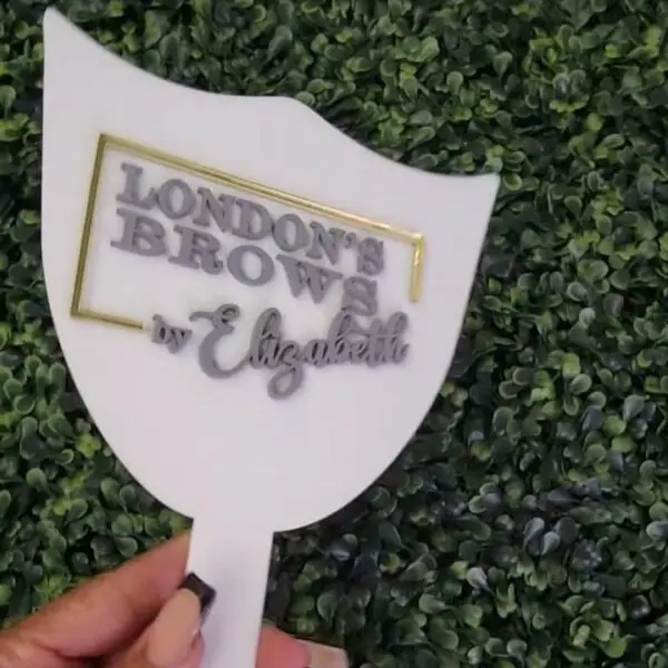 lash brow tech logo mirror