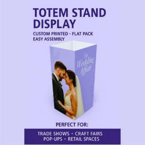 Totem Stand Display 34" x 72", i bee printing